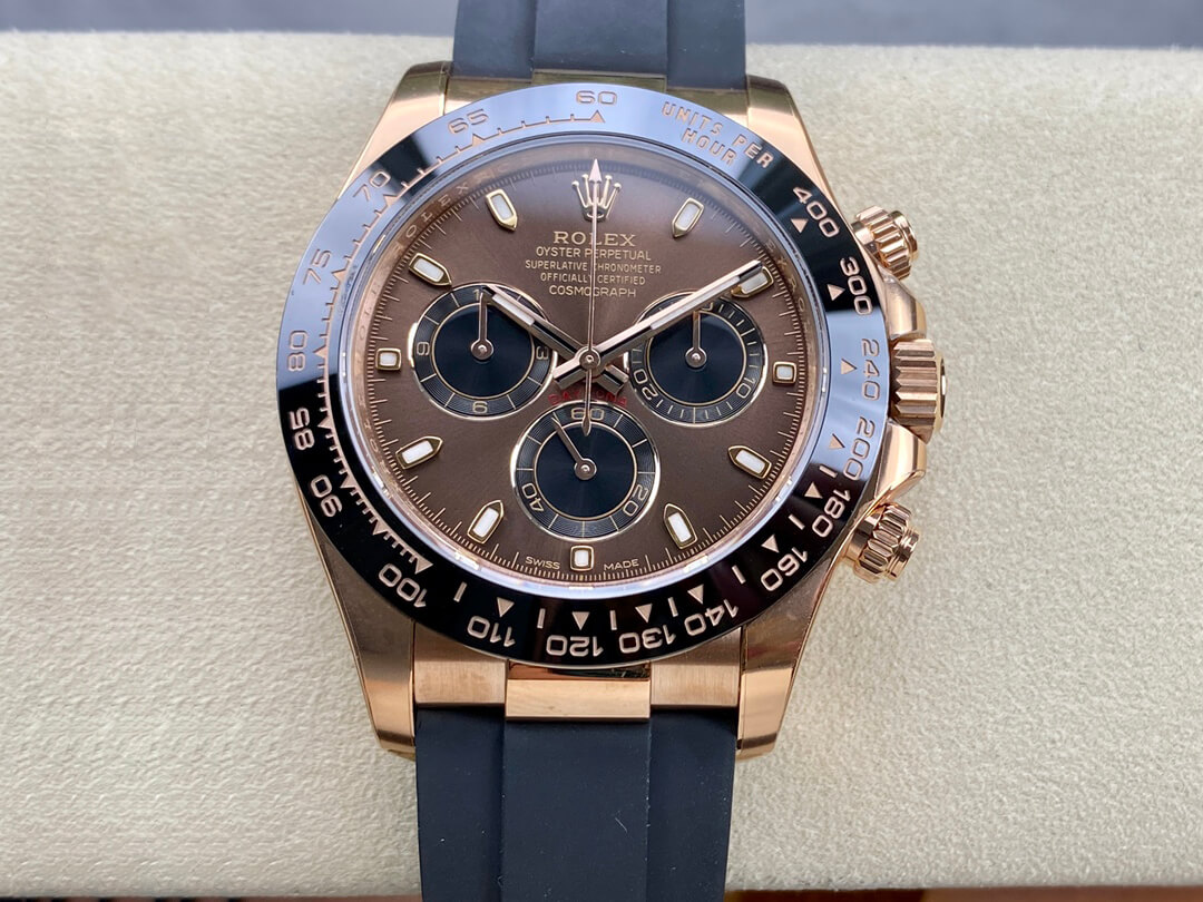 0-66-9 Replica Rolex Cosmograph Daytona M116515LN-0041 Clean Factory Black Strap - Image 1