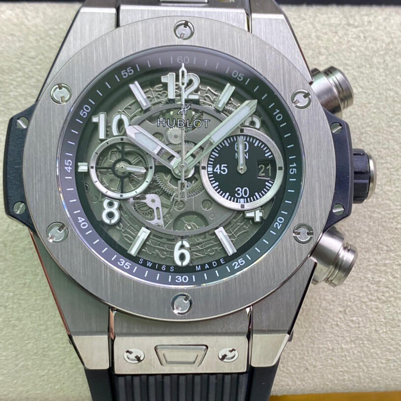 0-663 Replica Hublot Big Bang 421.NX.1170.RX ZF Factory Black Strap - Image 1