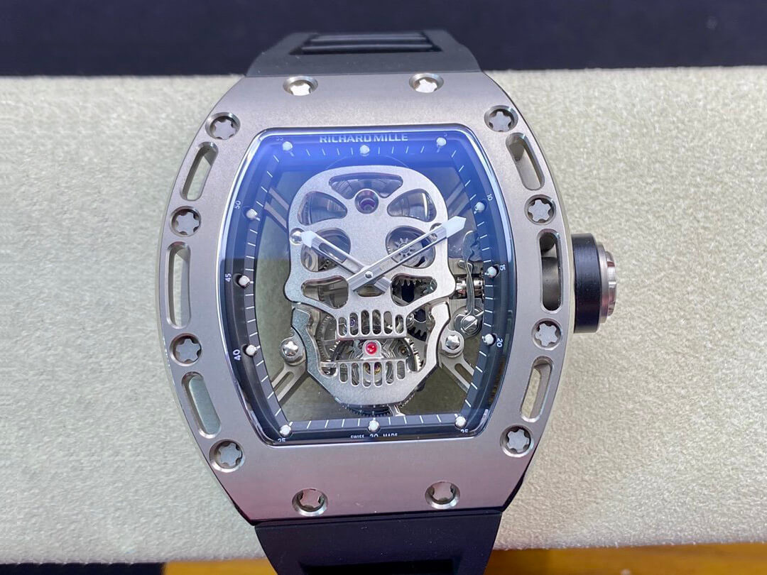 0-673 Replica Richard Mille RM052 Tourbillon EUR Factory Skeleton Watch - Image 1