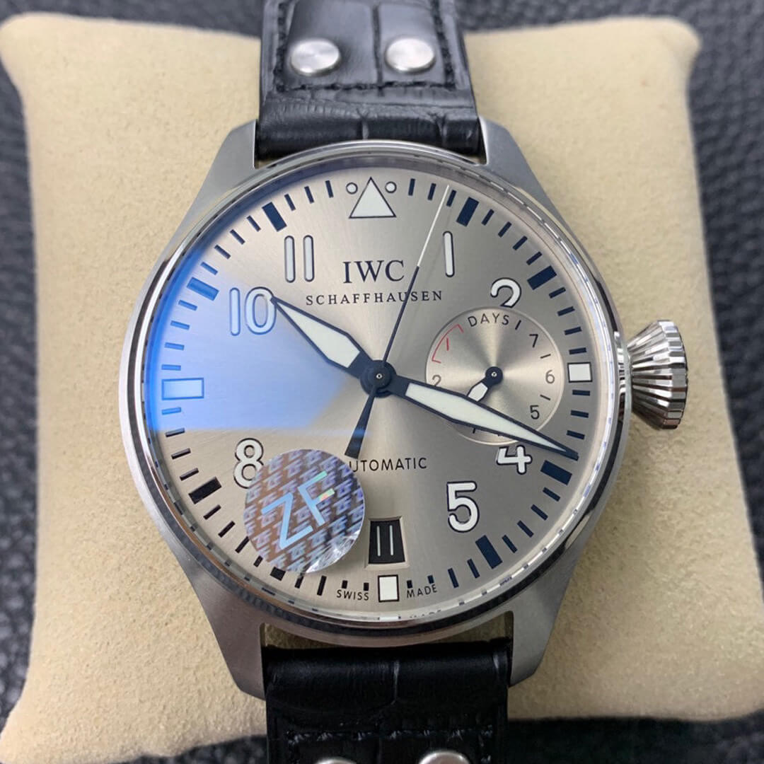 0-680 Replica IWC Big Pilot IW500906 ZF Factory Black Strap - Image 1