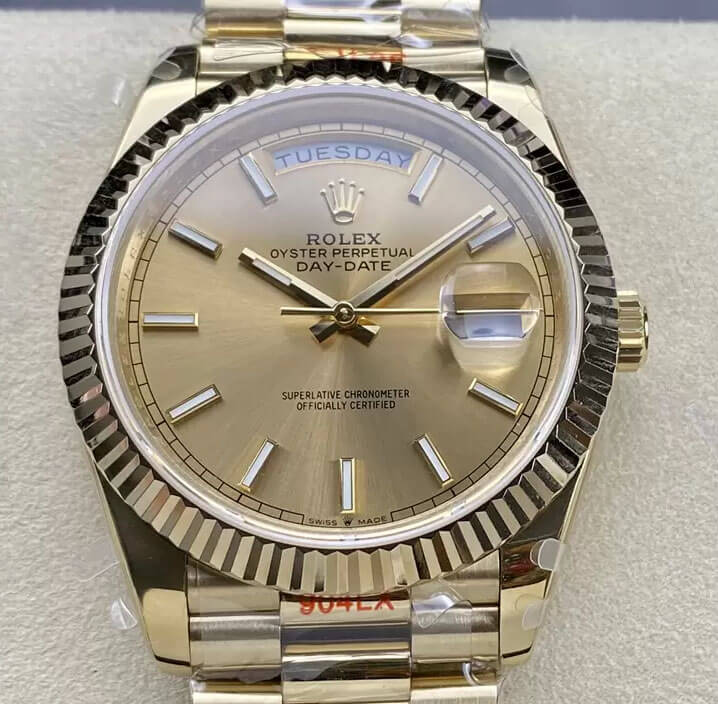 0-73 Replica Rolex Day Date M228238-0003 GM Factory V2 Counterweight Version - Image 1
