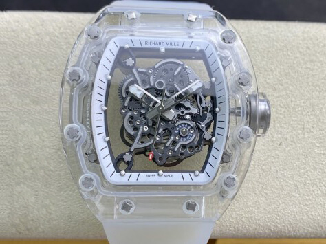 0-8-15 Replica Richard Mille RM35-02 RM Factory Transparent Strap - Image 1