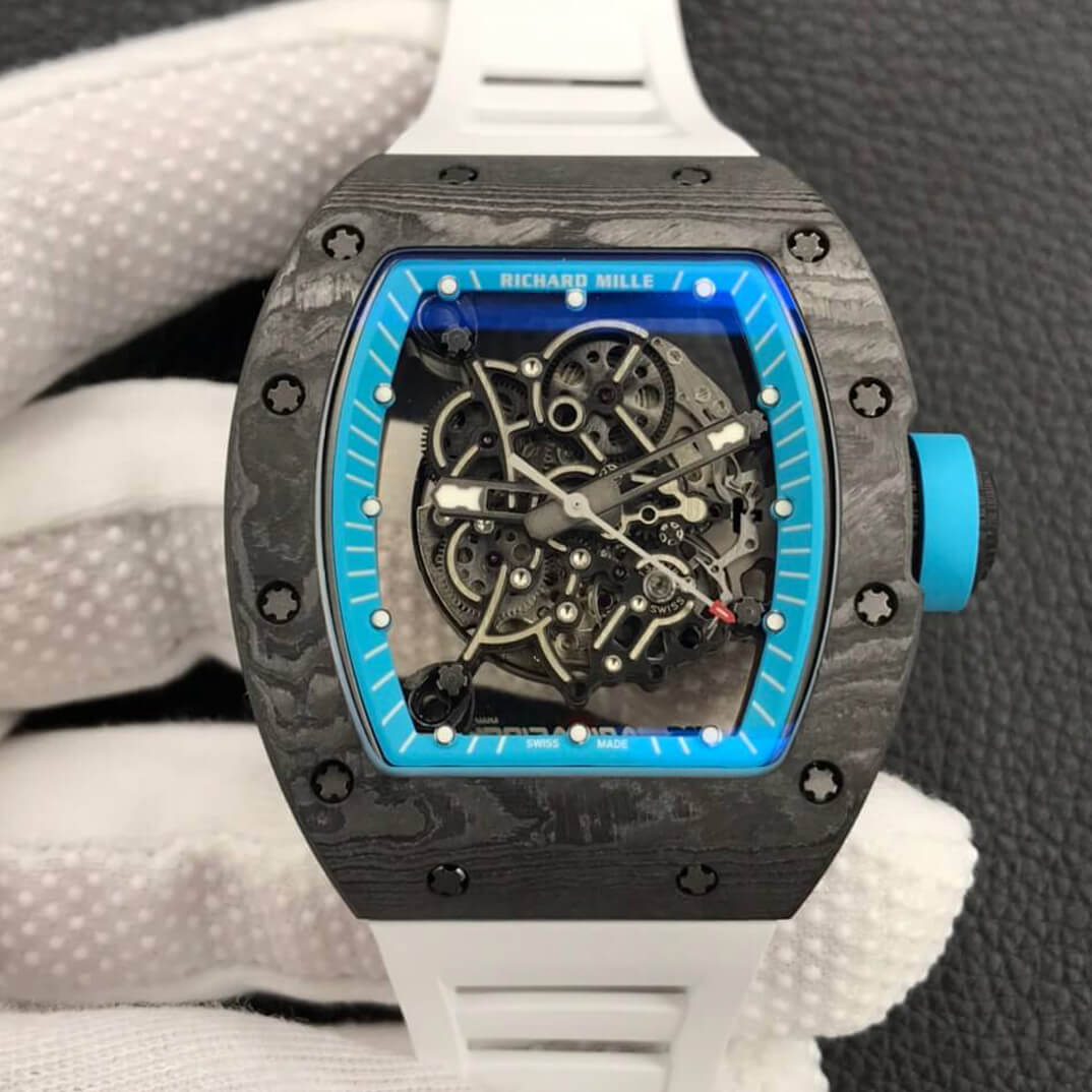 0-96-2 Replica Richard Mille RM055 ZF Factory Skeleton Dial - Image 1