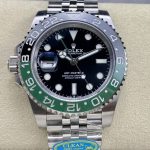 Replica Rolex GMT Master II M126720vtnr-0002 Clean Factory V3 Stainless Steel Black Dial