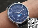 Replica Blancpain Villeret 6654-1529-55B OM Factory Dark Blue Strap - Image 10