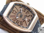 Replica Franck Muller Vanguard V45 Rose Gold Dial - Image 4