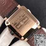 Replica Bell & Ross BR0392-D-BL-BR/SCA Gold Bezel - Image 8