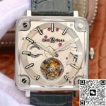 Replica Bell Ross BR-X2 Tourbillon Stainless Steel Brushed Dial - Image 2