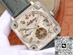 Replica Bell Ross BR-X2 Tourbillon Stainless Steel Brushed Dial - Image 3