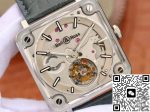 Replica Bell Ross BR-X2 Tourbillon Stainless Steel Brushed Dial - Image 5