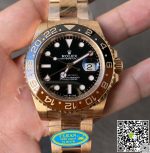 Replica Rolex GMT Master II M126715CHNR-0001 Clean Factory V3 Gold Strap - Image 2