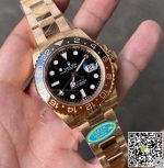 Replica Rolex GMT Master II M126715CHNR-0001 Clean Factory V3 Gold Strap - Image 4