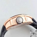 Replica Richard Mille RM001 Rose Gold Tourbillon JB Factory Black Dial - Image 6