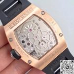 Replica Richard Mille RM001 Rose Gold Tourbillon JB Factory Black Dial - Image 8
