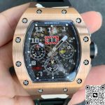 Replica Richard Mille RM11 KV Factory Rubber Strap - Image 2
