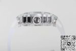 Replica Richard Mille RM055 RM Factory Transparent Case White Strap - Image 5