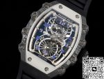 Replica Richard Mille RM21-01 RM Factory Skeleton Dial Black Strap - Image 5