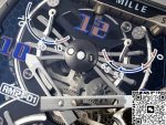 Replica Richard Mille RM21-01 RM Factory Skeleton Dial Black Strap - Image 6