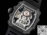 Replica Richard Mille RM21-01 RM Factory Skeleton Dial Black Strap - Image 9