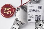 Replica Ballon Bleu De Cartier Quartz 33MM W6920084 AF Factory Silver Stainless Steel - Image 9