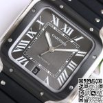 Replica Cartier Santos WSSA0037 GF Factory V2 Black Strap - Image 5