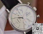 Replica IWC Portofino Chronograph Multi-function IW391022 ZF Factory 42mm X 13.5mm White Dial - Image 5