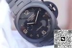 Replica Panerai Tuttonero Luminor 1950 3 Days GMT PAM438 VS Factory Black Dial - Image 5