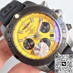 Replica Breitling Chronomat 44 Blacksteel MB0111C3/I531/262S/M20DSA.2 GF Factory Yellow Dial - Image 5