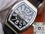 Replica Franck Muller Vanguard V45-04 Black Leather Strap Black Dial - Image 4