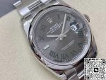 Replica Rolex Datejust M126200-0018 36MM VS Factory Stainless Steel Gray Dial - Image 3
