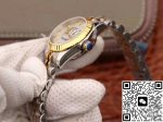 Replica Rolex Lady Datejust 18K Gold 28MM Silver Dial - Image 7