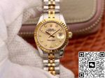 Replica Rolex Lady Datejust 28mm 18K Gold Dial - Image 2
