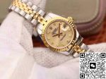 Replica Rolex Lady Datejust 28mm 18K Gold Dial - Image 3