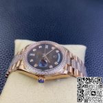 Replica Rolex Day Date M128345rbr-0041 EW Factory Brown Diamond Bezel - Image 6