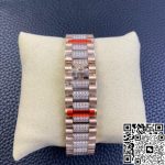 Replica Rolex Day Date M128345rbr-0041 EW Factory Brown Diamond Bezel - Image 10