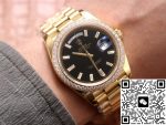 Replica Rolex Day Date M228348RBR-0001 EW Factory Diamond-Set Bezel - Image 13