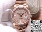 Replica Rolex Day Date M228345RBR-0007 EW Factory Diamond-Set Bezel - Image 2