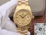 Replica Rolex Day-Date II 218238 40MM EW Factory 18K Yellow Gold Dial - Image 2