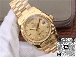Replica Rolex Day-Date II 218238 40MM EW Factory 18K Yellow Gold Dial - Image 4