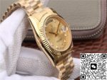 Replica Rolex Day-Date II 218238 40MM EW Factory 18K Yellow Gold Dial - Image 7