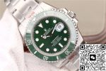 Replica Rolex Submariner Date 116610LV Noob Factory V9 Green Ceramic Bezel - Image 5