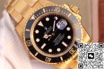 Replica Rolex Submariner Date 116618LN VR Factory 18K Yellow Gold Wrapped Black Dial - Image 4