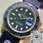 Replica Rolex Yacht Master 116655 AR Factory Black Rubber Strap - Image 4