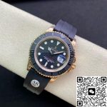 Replica Rolex Yacht Master 116655 AR Factory Black Rubber Strap - Image 5