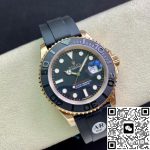 Replica Rolex Yacht Master 116655 AR Factory Black Rubber Strap - Image 6