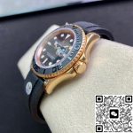 Replica Rolex Yacht Master 116655 AR Factory Black Rubber Strap - Image 8