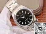 Replica Rolex Oyster Perpetual 114300 39mm AR Factory Black Dial - Image 3