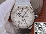 Replica Audemars Piguet Royal Oak 41MM 26120ST.OO.1220ST.02 TWA Factory White Dial - Image 2
