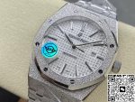 Replica Audemars Piguet Royal Oak 15410 APS Factory White Dial - Image 4