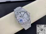 Replica Audemars Piguet Royal Oak 15410 APS Factory White Dial - Image 5
